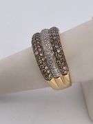 CERTIFIED BRAND NEW 14K YELLOW GOLD DIAMOND RING