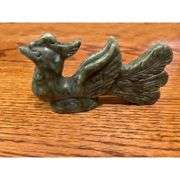Hand-Carved Jade Phoenix Natural Stone