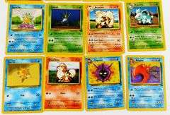 12 Vintage Pokémon Cards