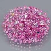 Rare! Heated only! 2.01ct pink Sapphire set