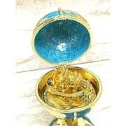 Imperial Globe with 24K Gold & Austrian Crystals