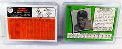 2 Topps Archives Baseball Greats, Aaron & Mays