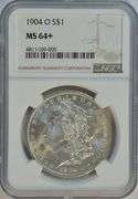 Awesome 'GEM' BU 1904-O Morgan Silver Dollar. NGC MS64+