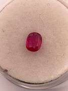 CERTIFIED NATURAL RED RUBY 0.65 CARAT
