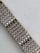 CERTIFIED BRAND NEW 14K YELLOW GOLD DIAMOND BRACELET. 15.2 CARATS