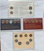 Four World War 1 &11 Penny and Nickel Sets