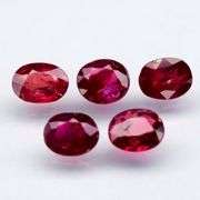 Beautiful 1.54ct set of UNTREATED Mozambique Rubies!