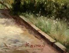 Signed Oil Painting on Canvas by Kavtrey
