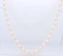Fresh water pearl strand necklace