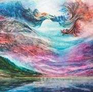 Kamran Khavarani “Creation” AP Giclee on Canvas
