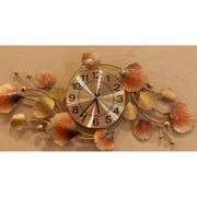Silent Wall Clock with 3D Ginkgo Leaf Design