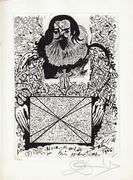 Highly Collectible Salvador Dali Signed Etching from La Vida es Sueño, 1975