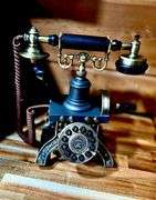 Eiffel Tower 1892 Rotary Corded Retro Phone
