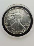1991 American Silver Eagle In Hard Case