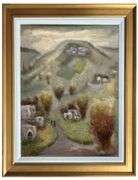 Beautiful oil on canvas by Albert Goldman (1922-2011)