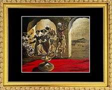 Collectible Salvador Dali, Invisble Bust of Voltaire
