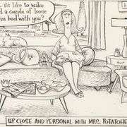 Mrs Potato Head (4/15/01) by Bizarro