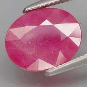 Real! 3.18ct rich pink Ruby sourced from Mozambique!
