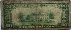 $20 Chase Bank NY 1929 National Note