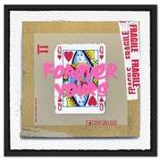 Queen of Love (Pink) by Mr Brainwash