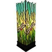 Dragonfly Stained Glass Table Lamp