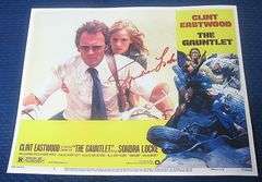 HAND SIGNED SONDRA LOCKE 8X10 WITH COA