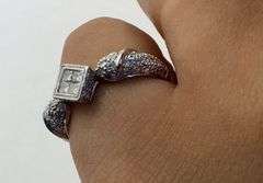 18K White Gold Princess Cut Diamond Ring