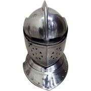 Medieval Knight European Close Armor Helmet