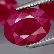 Collectors 5.34ct PIGEONS BLOOD Burmese Ruby set!!!