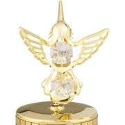 Swan Lake Music Box 24K Gold Plated with Crystals