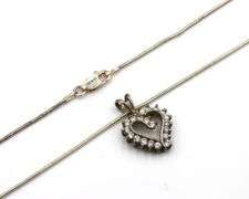 Vintage 925 sterling silver group lot of 4 pendants on chains