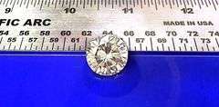 Huge Sparkling 9.5 Ct. Eye-Clean White Brilliant Round Cut Lab Simulated Diamond