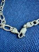 14K Yellow gold Italian Figaro link chain