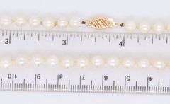 Fresh water pearl strand necklace