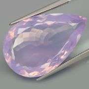 Premium 34.21ct untreated Pearl Amethyst