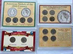 4 Presentation Nickel Holder Lot