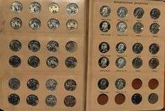 Partial Unc & Proof Washington Quarter Set