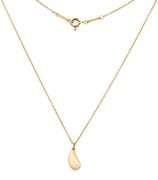 Tiffany & Co. Elsa Peretti Teardrop Pendant Necklace in 18K