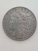 1904 O Morgan Silver Dollar, Circulated "Cleaned"