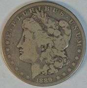 The Ultra Rare 1889-CC Morgan Silver Dollar in VG