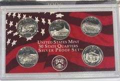 2006 Silver Quarters US Proof Set