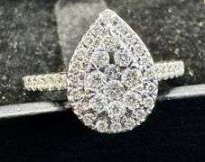 14K Yellow Gold Diamond Ring