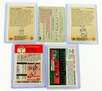 5 Negro All-Star Baseball Cards