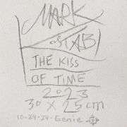 The Kiss of Time by Kostabi
