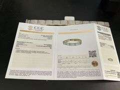 CERTIFIED BRAND NEW 14K YELLOW GOLD DIAMOND BRACELET. 15.2 CARATS