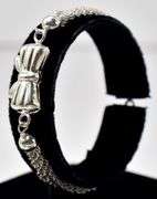 Bow Designed Bracelet in Sterling Silver