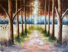 BEAUTIFUL AND UNIQUE  PAINTING ON CANVAS