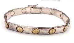 Lot of 3 vintage 925 sterling silver bracelets