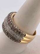 CERTIFIED BRAND NEW 14K YELLOW GOLD DIAMOND RING