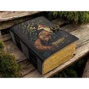Handmade Fox Embossed Leather Journal
